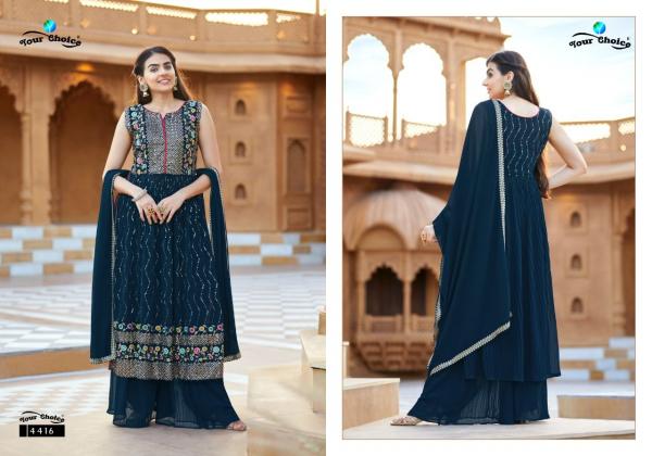 Your Choice Nyraa Plus Wedding Wear Georgette Salwar Kameez Collection